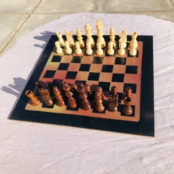 Chess Set - Rusting Bronze - Picture 5 of 10